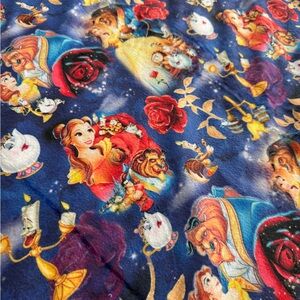 Disney Beauty and the Beast Minky Blanket